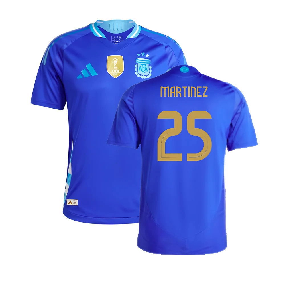 2024-2025 Argentina Authentic Away Shirt (MARTINEZ 25)_0