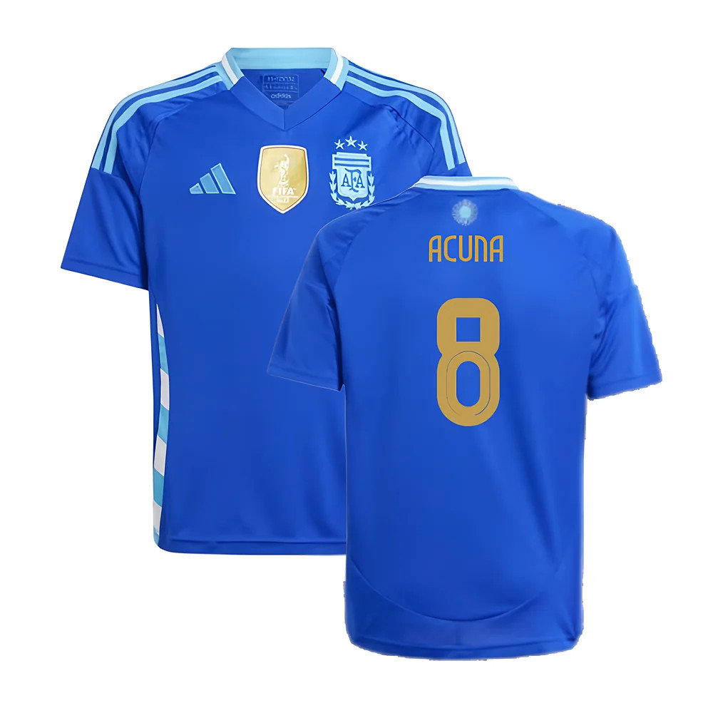2024-2025 Argentina Away Shirt (Kids) (ACUNA 8)_0