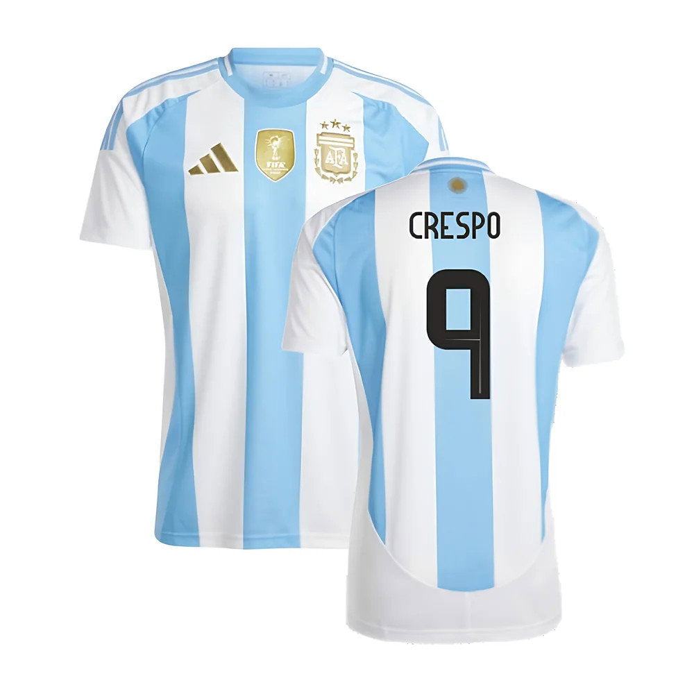 2024-2025 Argentina Home Shirt (CRESPO 9)_0