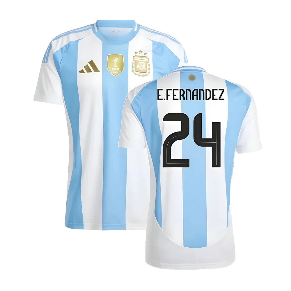 2024-2025 Argentina Home Shirt (E.FERNANDEZ 24)_0