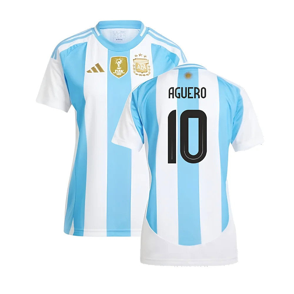 2024-2025 Argentina Home Shirt (Ladies) (AGUERO 10)_0