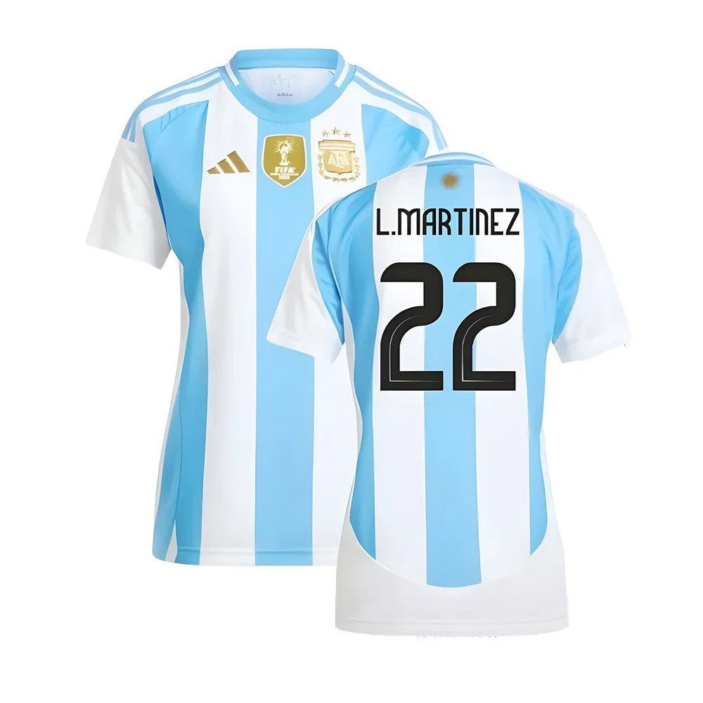 2024-2025 Argentina Home Shirt (Ladies) (L.MARTINEZ 22)_0