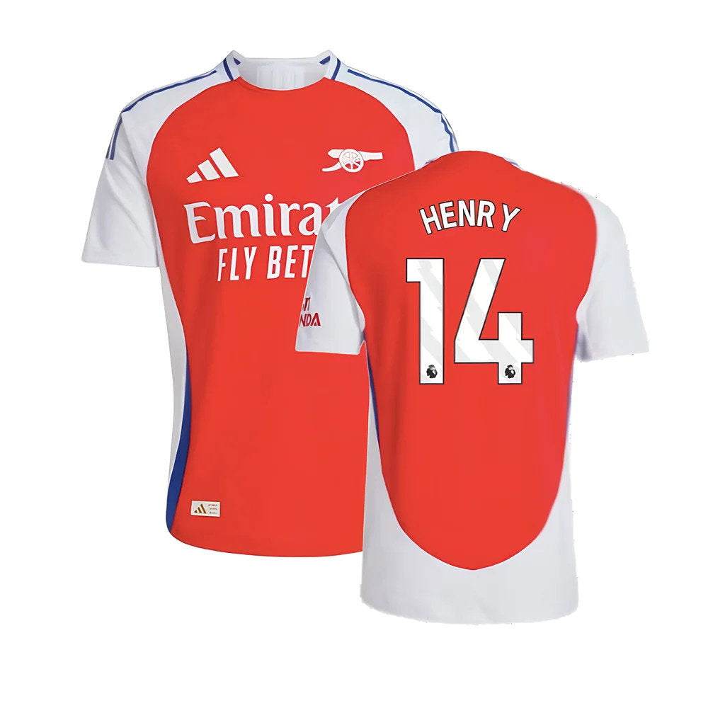 2024-2025 Arsenal Authentic Home Shirt (Henry 14)_0