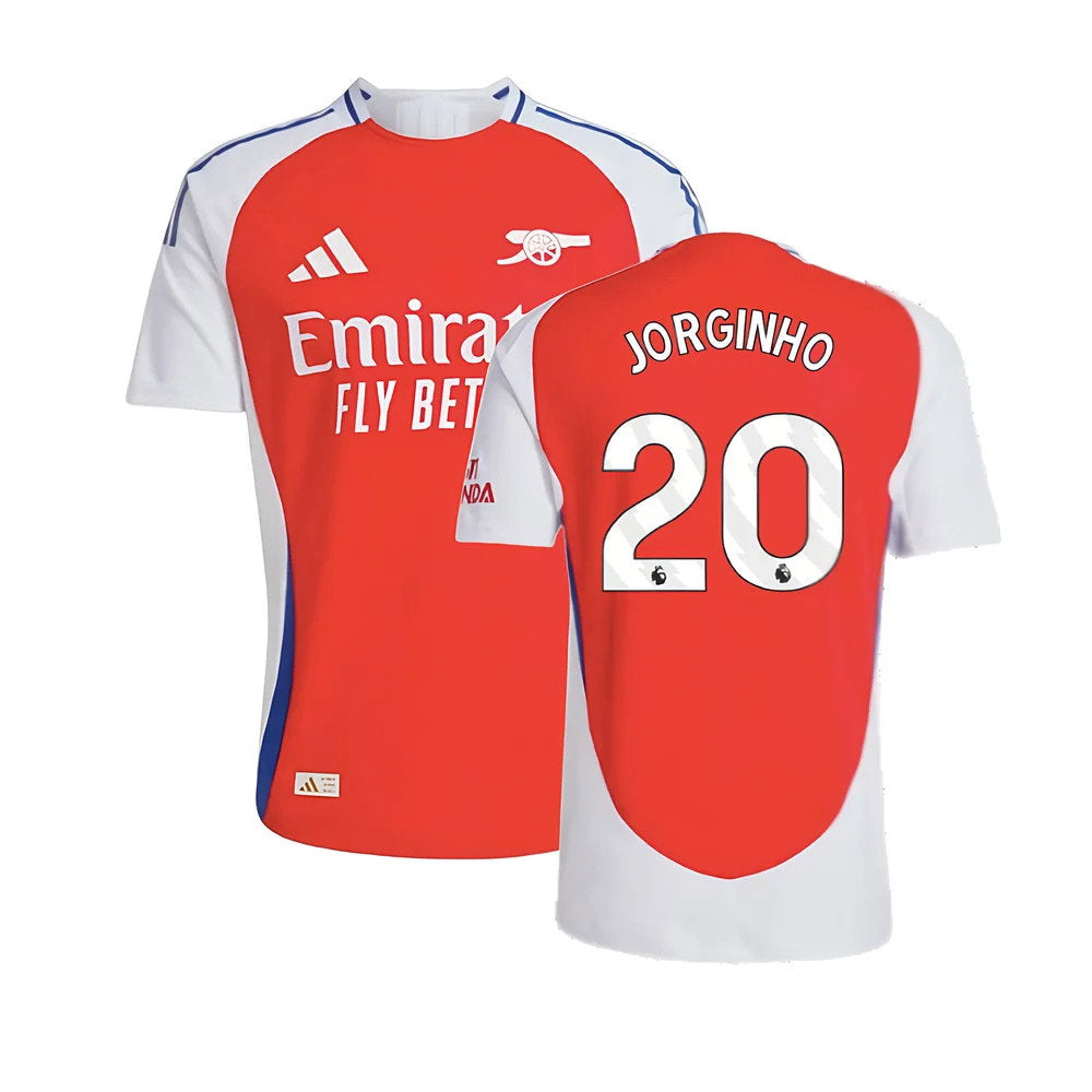 2024-2025 Arsenal Authentic Home Shirt (Jorginho 20)_0