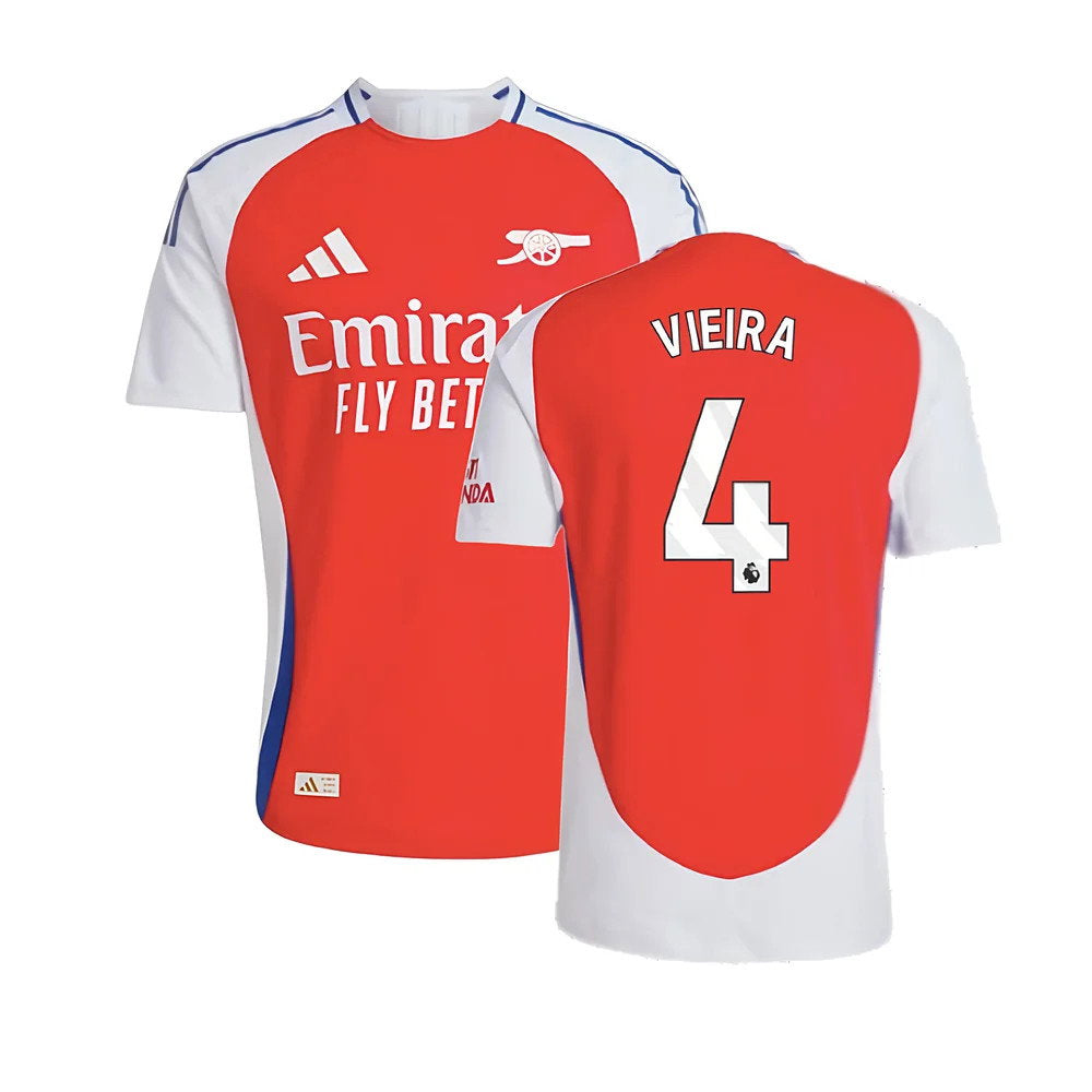 2024-2025 Arsenal Authentic Home Shirt (Vieira 4)_0
