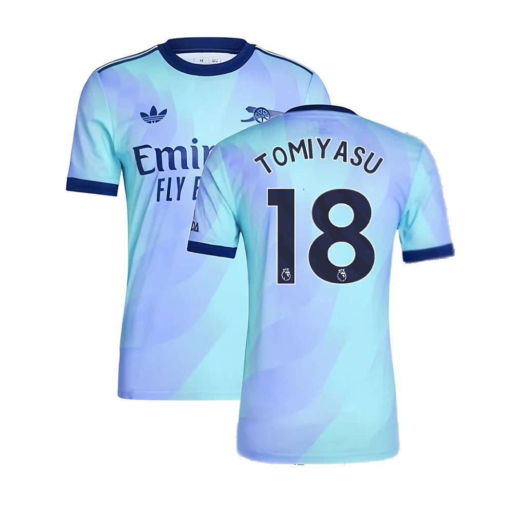 2024-2025 Arsenal Authentic Third Shirt (Tomiyasu 18)_0