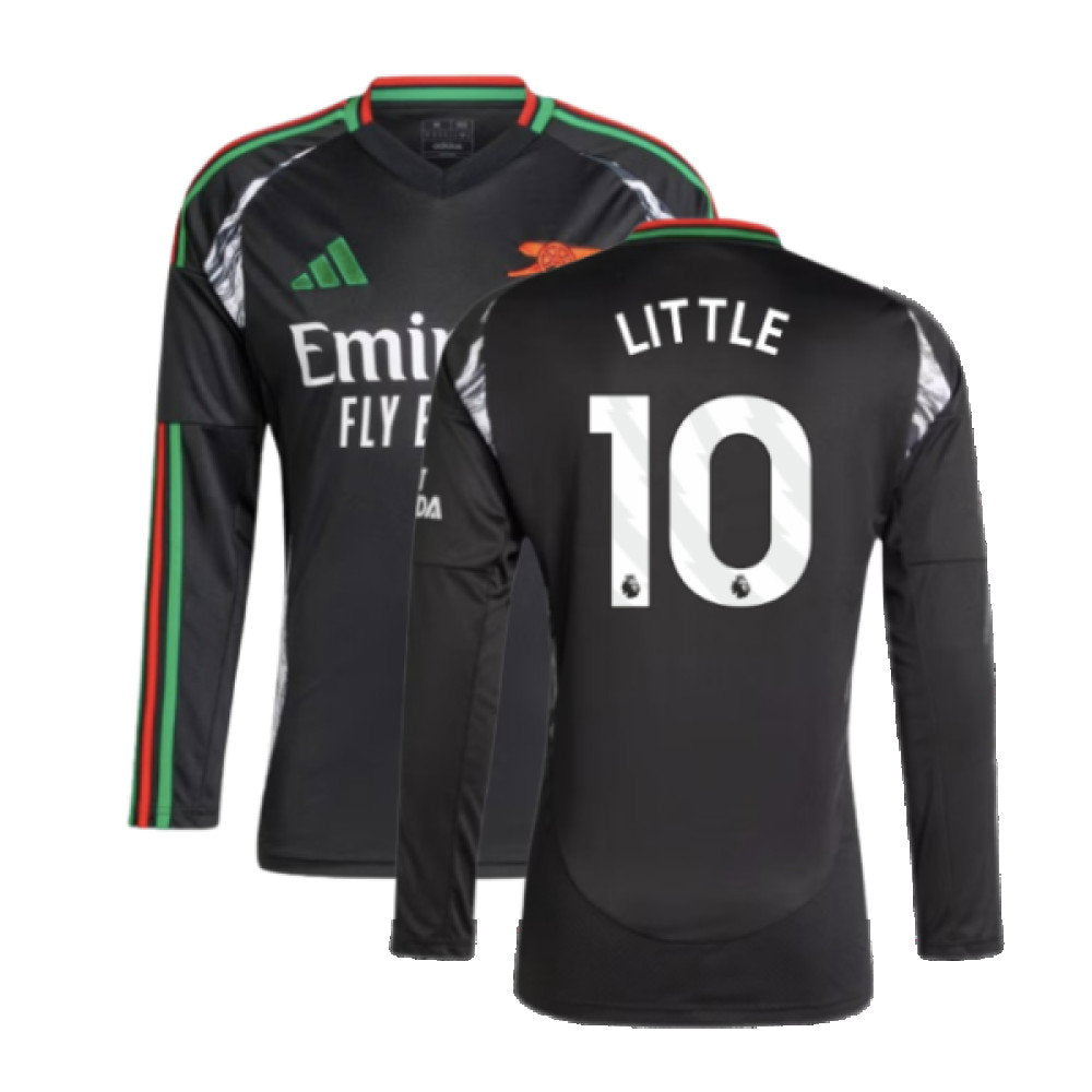 2024-2025 Arsenal Away Long Sleeve Shirt (Little 10)_0
