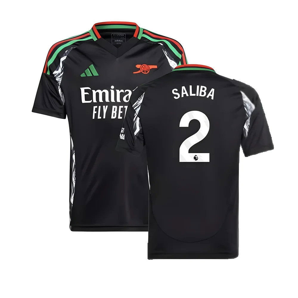 2024-2025 Arsenal Away Shirt (Kids) (Saliba 2)_0