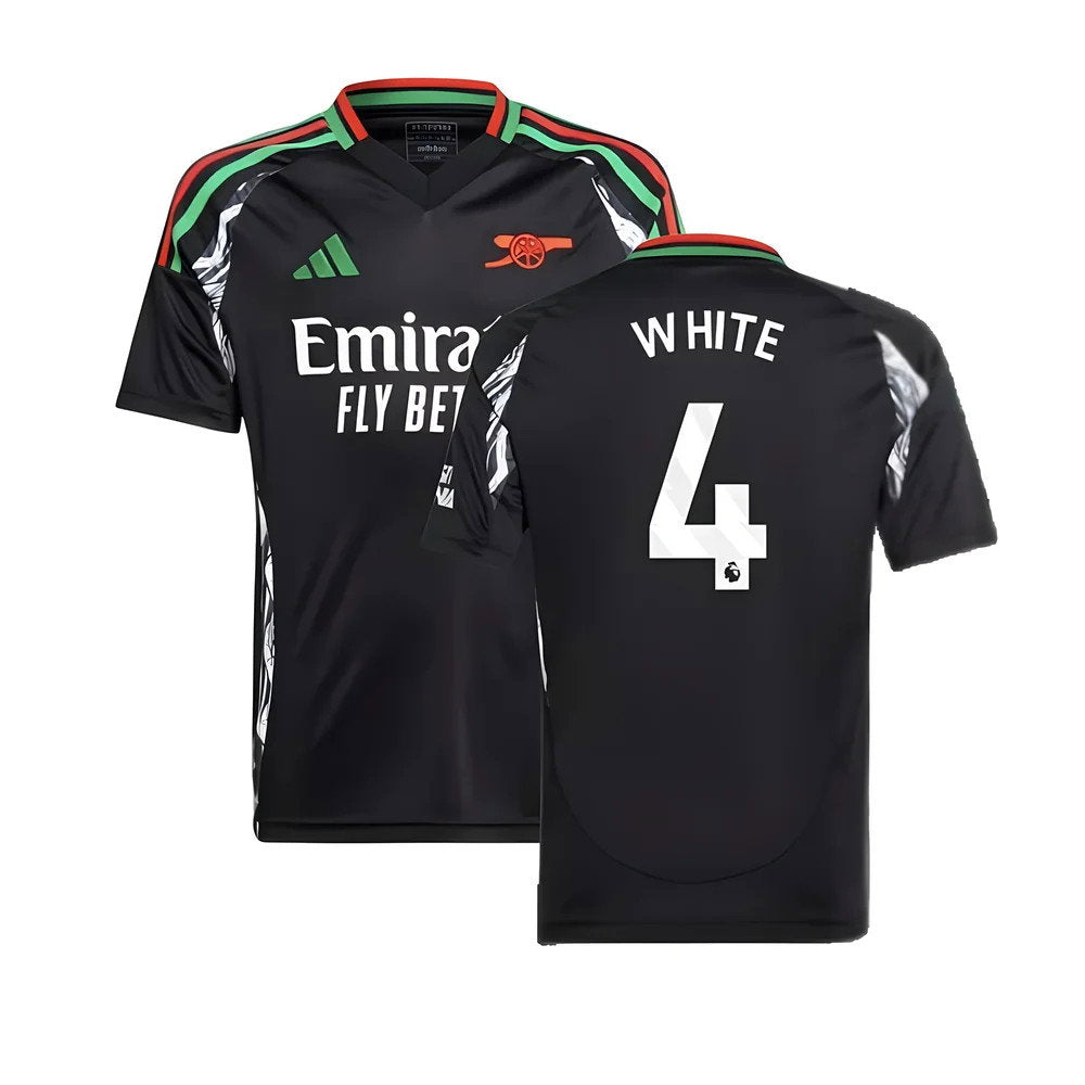 2024-2025 Arsenal Away Shirt (Kids) (White 4)_0