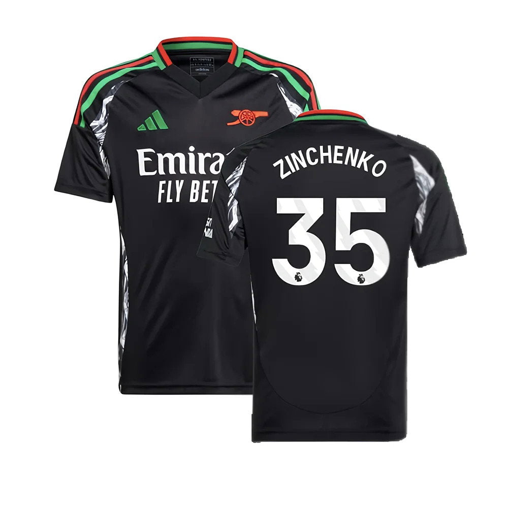 2024-2025 Arsenal Away Shirt (Kids) (Zinchenko 35)_0