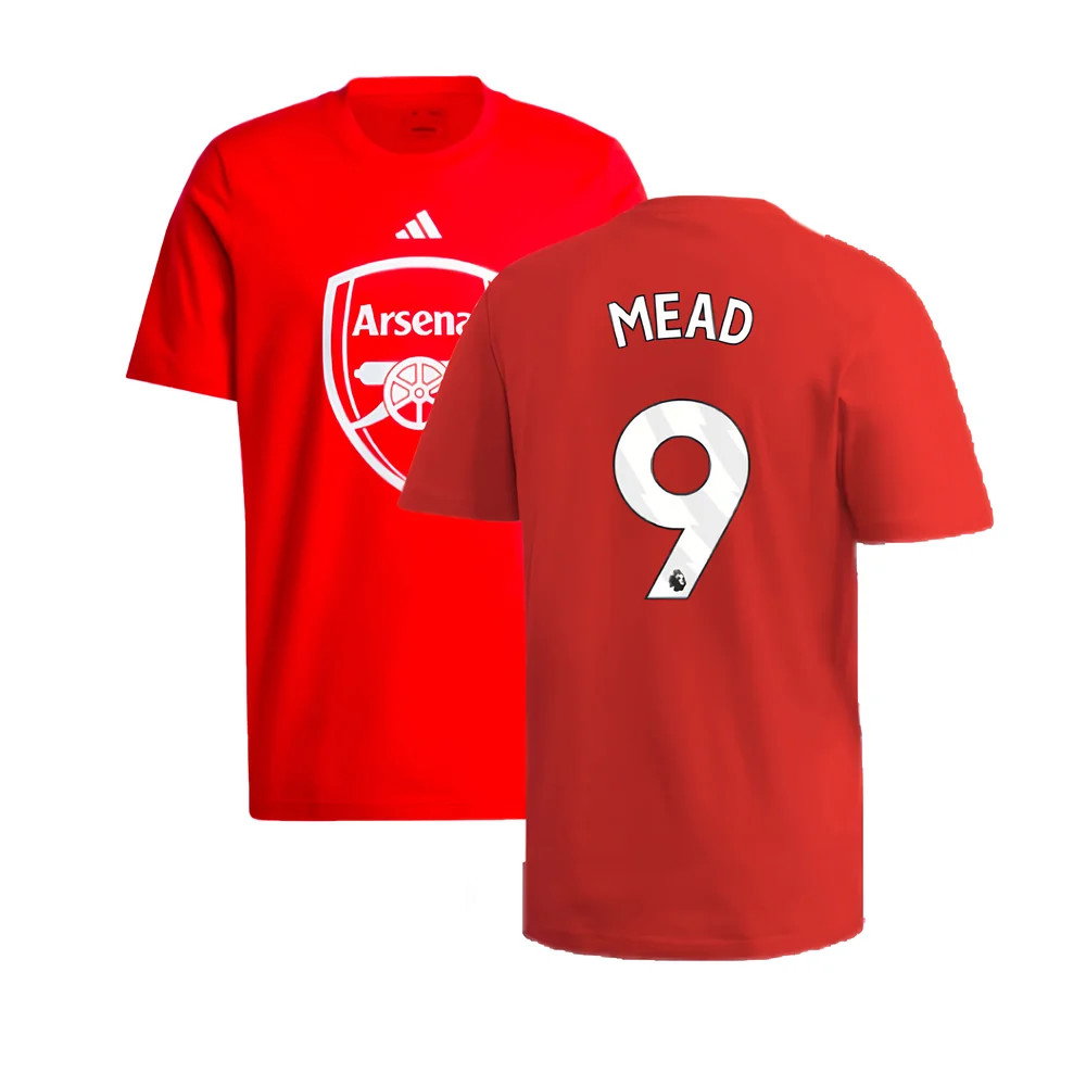 2024-2025 Arsenal DNA Graphic Tee (Red) (Mead 9)_0