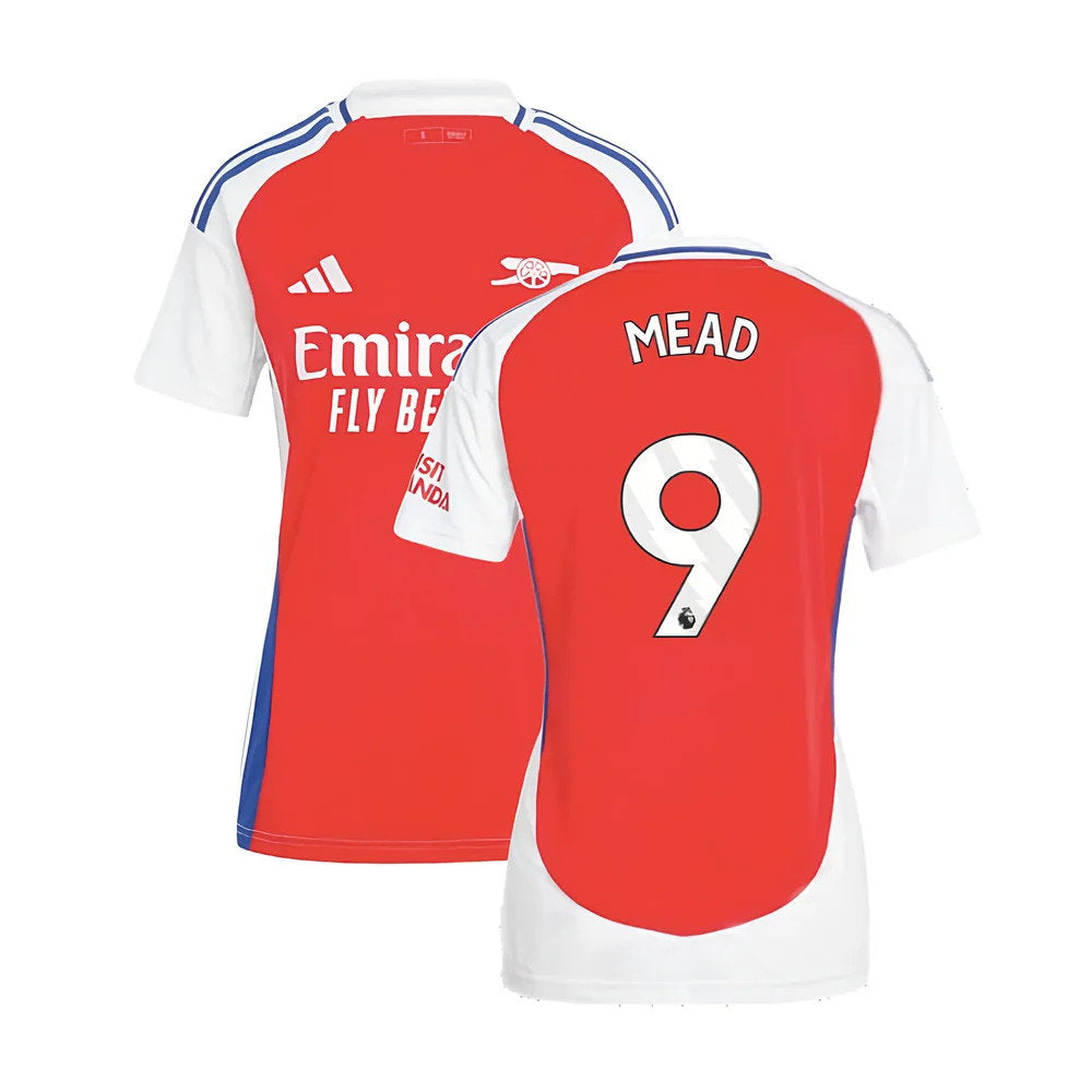 2024-2025 Arsenal Home Shirt (Womens) (Mead 9)_0