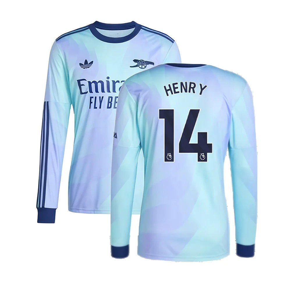 2024-2025 Arsenal Long Sleeve Third Shirt (Henry 14)_0
