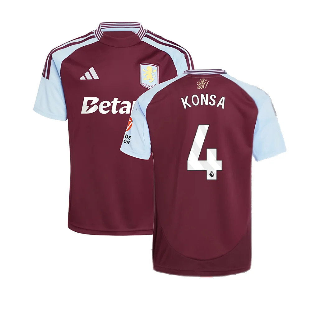 2024-2025 Aston Villa Home Shirt (Konsa 4)_0