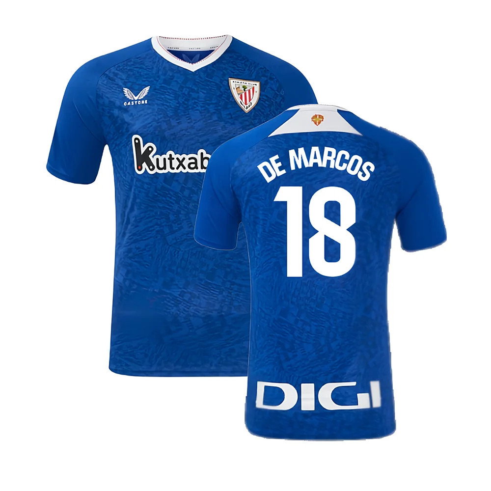 2024-2025 Athletic Bilbao Away Shirt (De Marcos 18)_0
