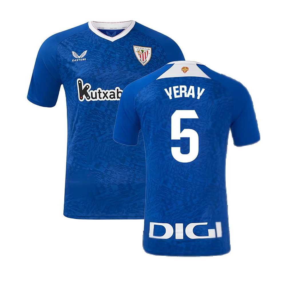 2024-2025 Athletic Bilbao Away Shirt (Yeray 5)_0