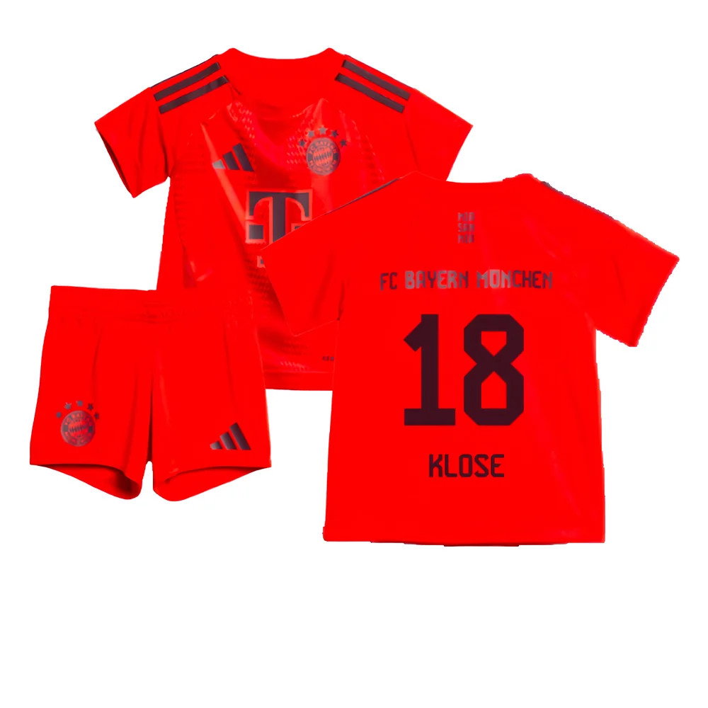 2024-2025 Bayern Munich Home Baby Kit (Klose 18)_0