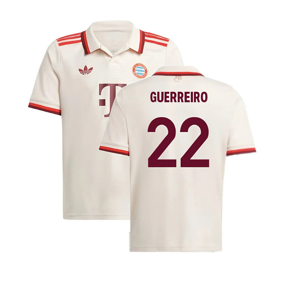 2024-2025 Bayern Munich Third Shirt (Kids) (Guerreiro 22)_0