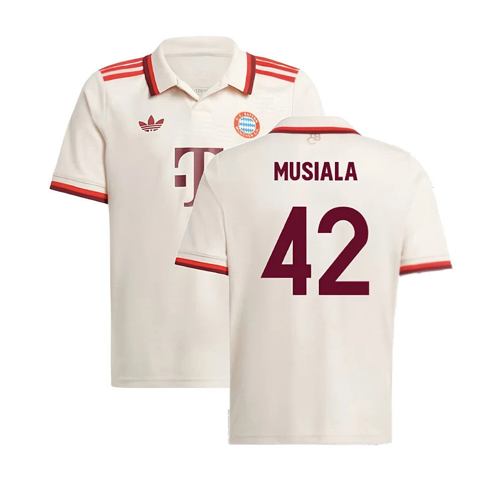 2024-2025 Bayern Munich Third Shirt (Kids) (Musiala 42)_0
