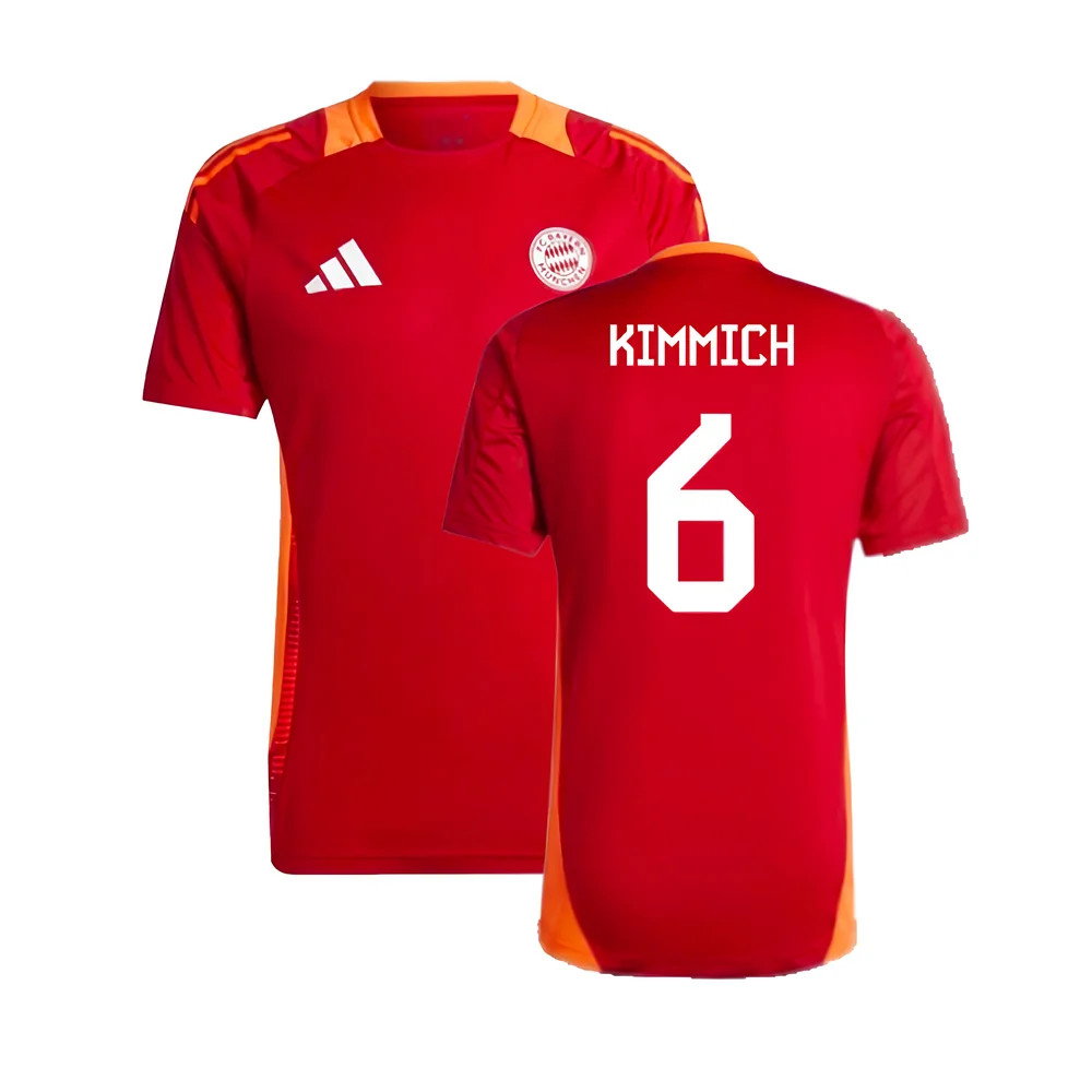 2024-2025 Bayern Munich Training Shirt (Red) (Kimmich 6)_0