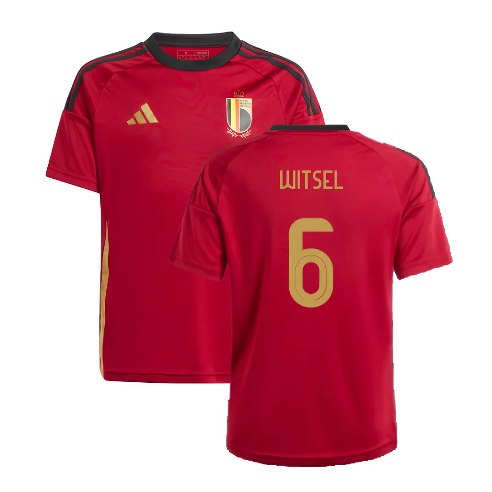 2024-2025 Belgium Home Fan Shirt (Kids) (Witsel 6)_0