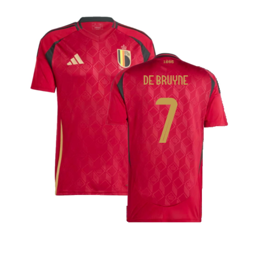 2024-2025 Belgium Home Shirt (De Bruyne 7)_0