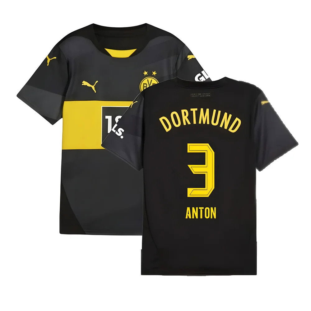 2024-2025 Borussia Dortmund Away Shirt (Kids) (Anton 3)_0