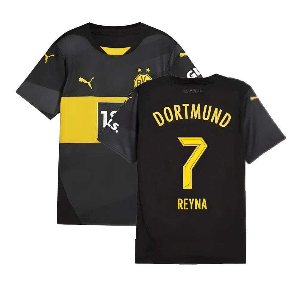 2024-2025 Borussia Dortmund Away Shirt (Kids) (Reyna 7)_0