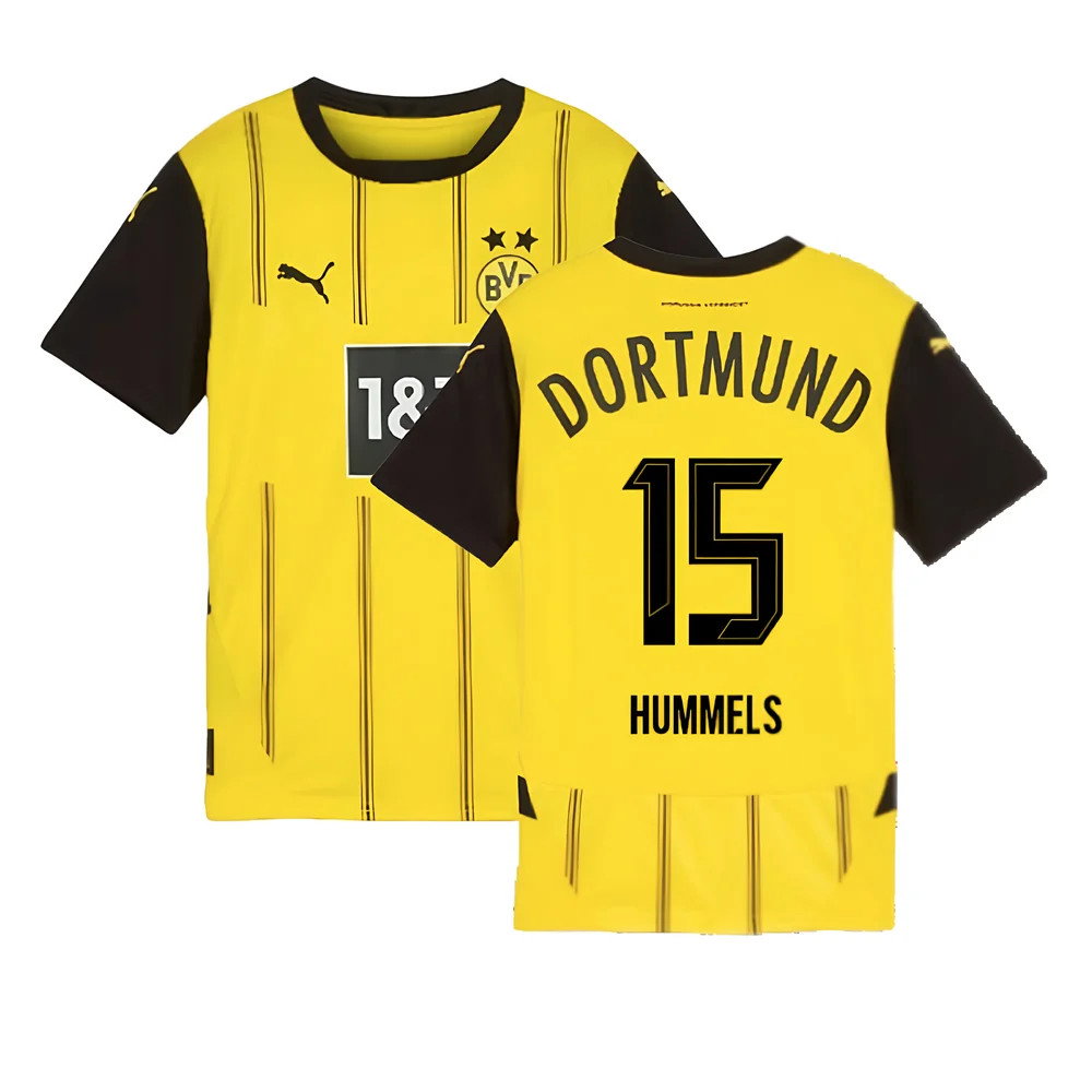 2024-2025 Borussia Dortmund Home Shirt (Kids) (Hummels 15)_0