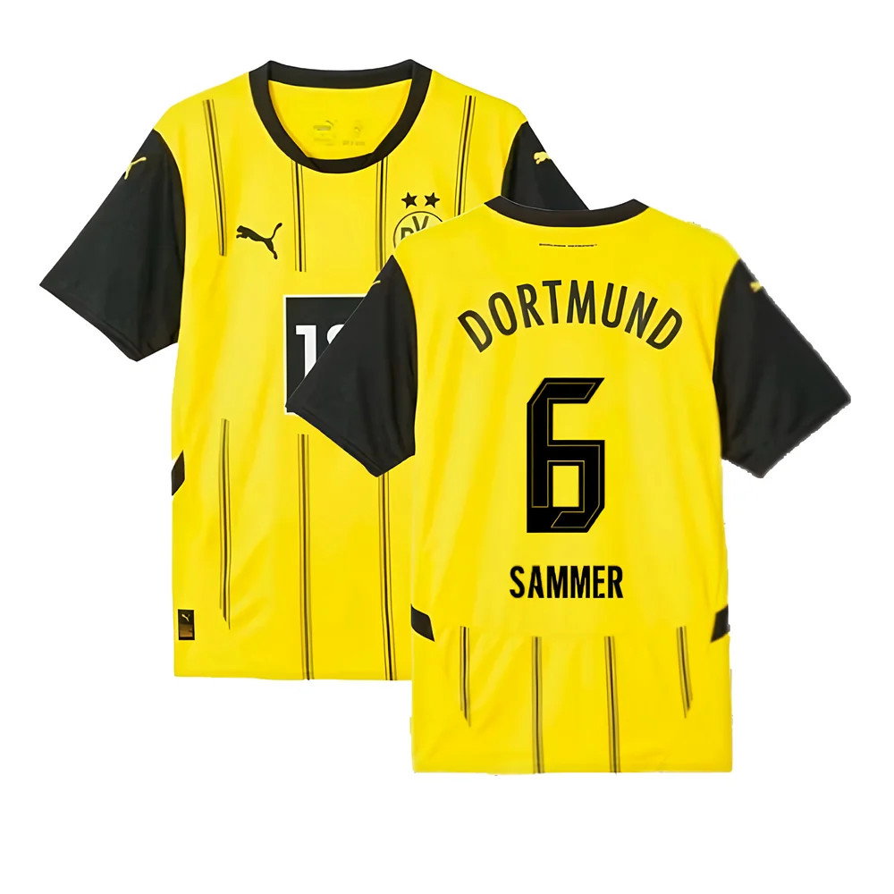 2024-2025 Borussia Dortmund Home Shirt (Sammer 6)_0