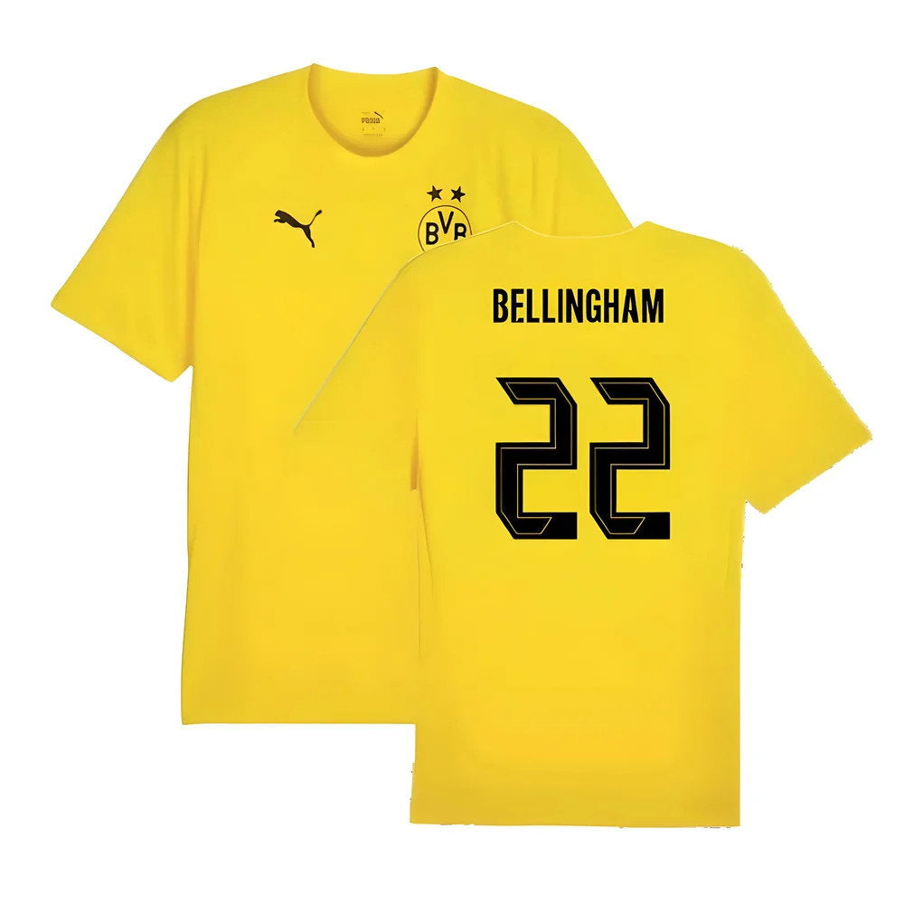 2024-2025 Borussia Dortmund Training Shirt (Yellow) - Kids (Bellingham 22)_0