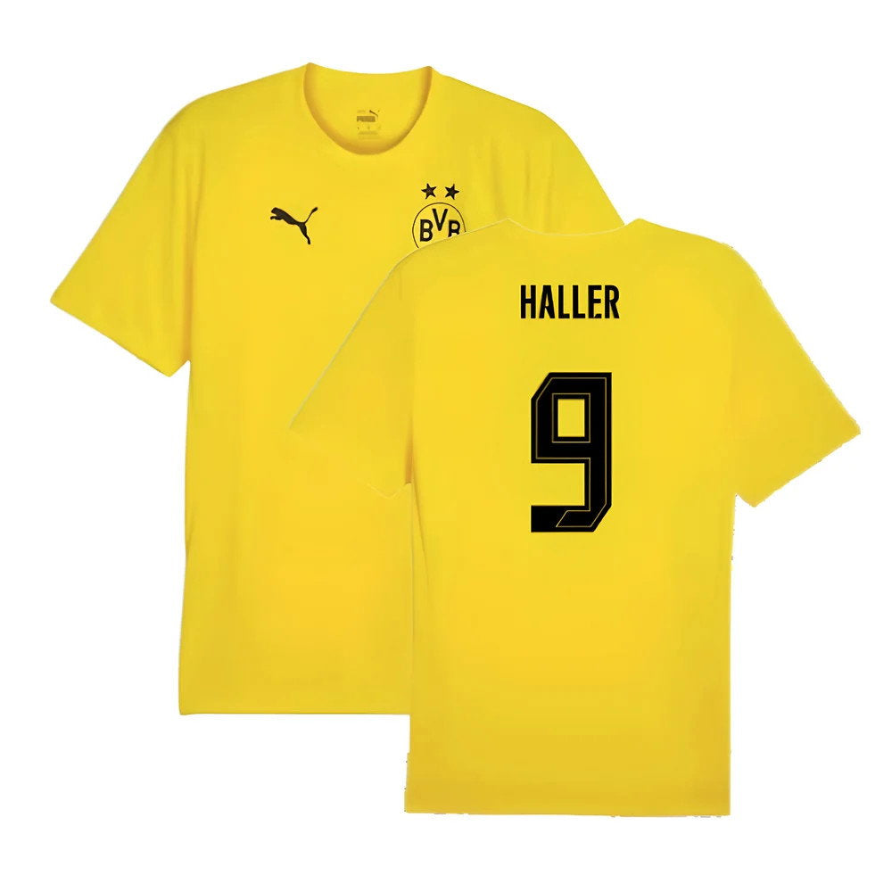 2024-2025 Borussia Dortmund Training Shirt (Yellow) - Kids (Haller 9)_0