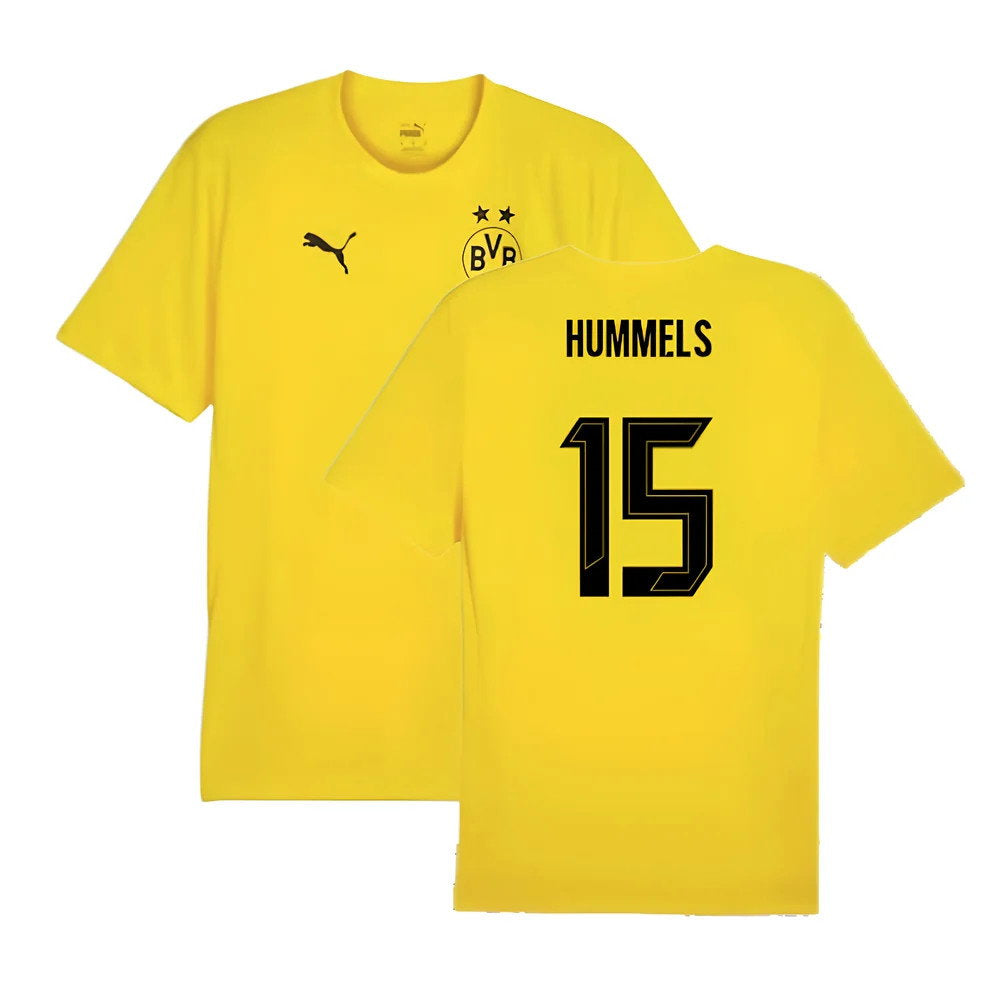 2024-2025 Borussia Dortmund Training Shirt (Yellow) - Kids (Hummels 15)_0