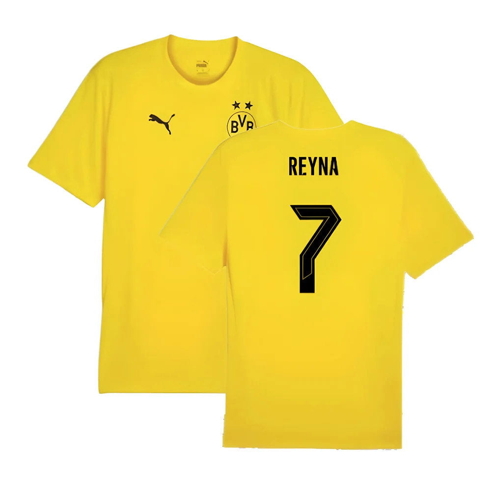2024-2025 Borussia Dortmund Training Shirt (Yellow) - Kids (Reyna 7)_0