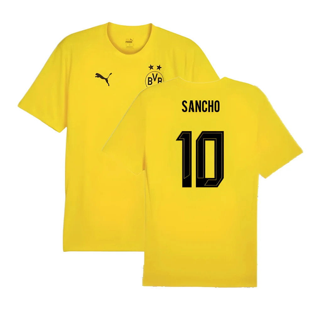 2024-2025 Borussia Dortmund Training Shirt (Yellow) - Kids (Sancho 10)_0