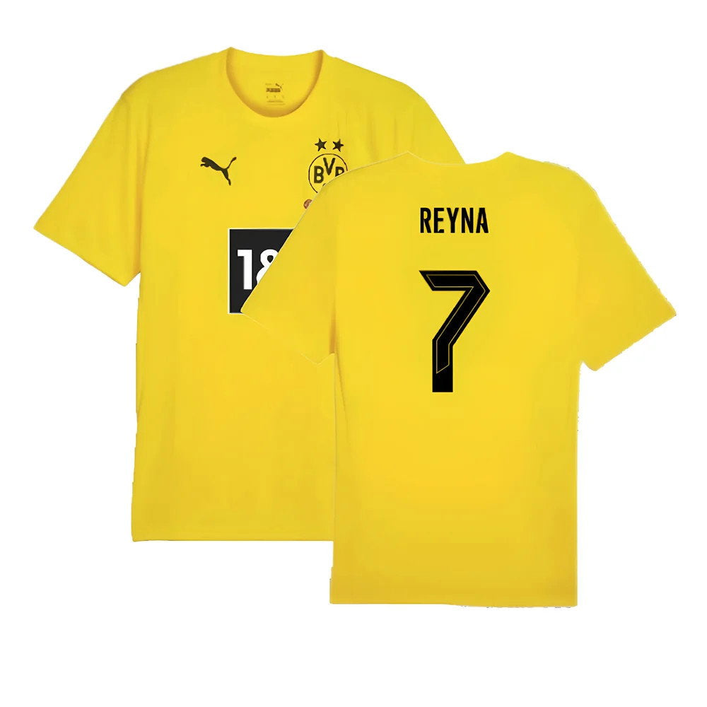 2024-2025 Borussia Dortmund Training Shirt (Yellow) (Reyna 7)_0