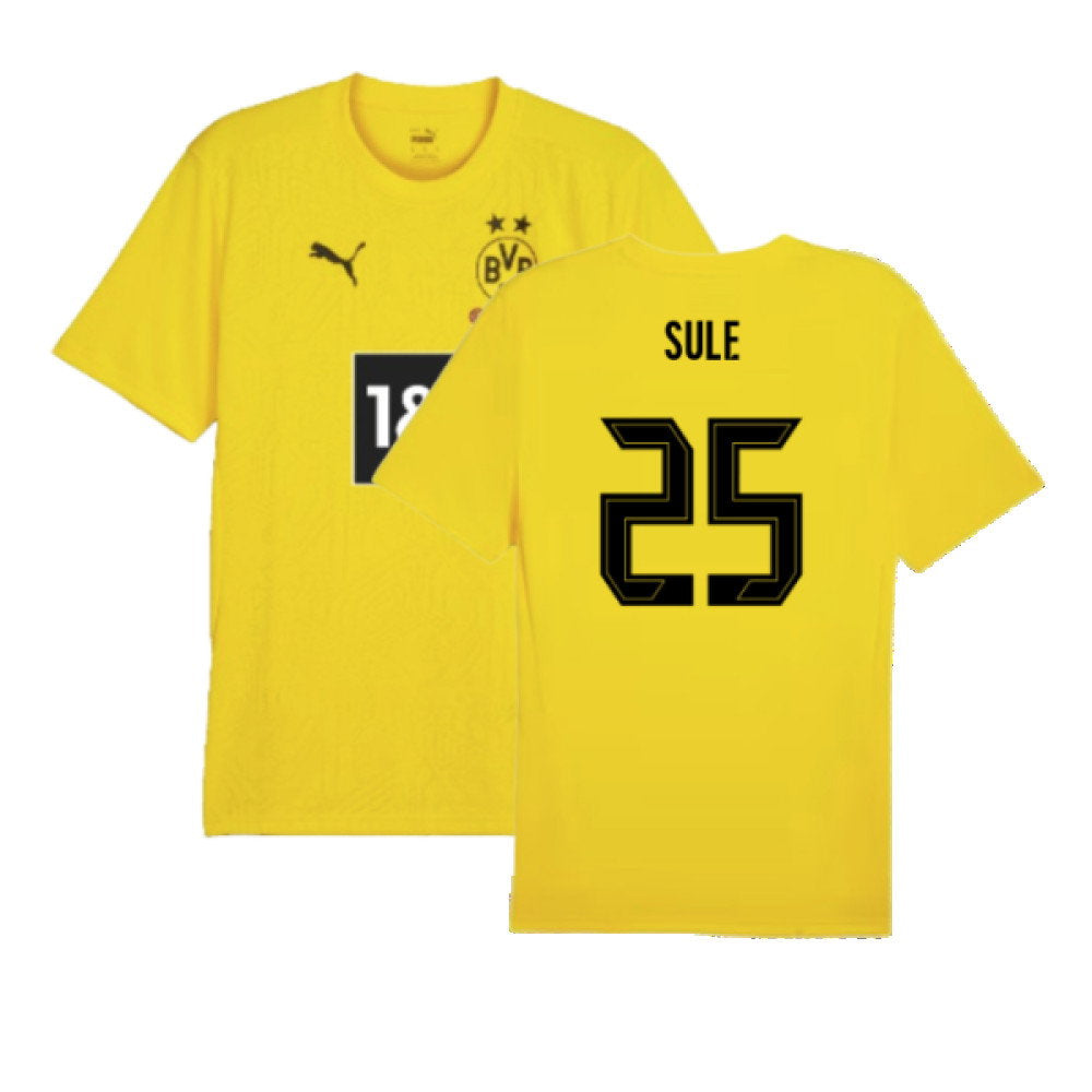2024-2025 Borussia Dortmund Training Shirt (Yellow) (Sule 25)_0