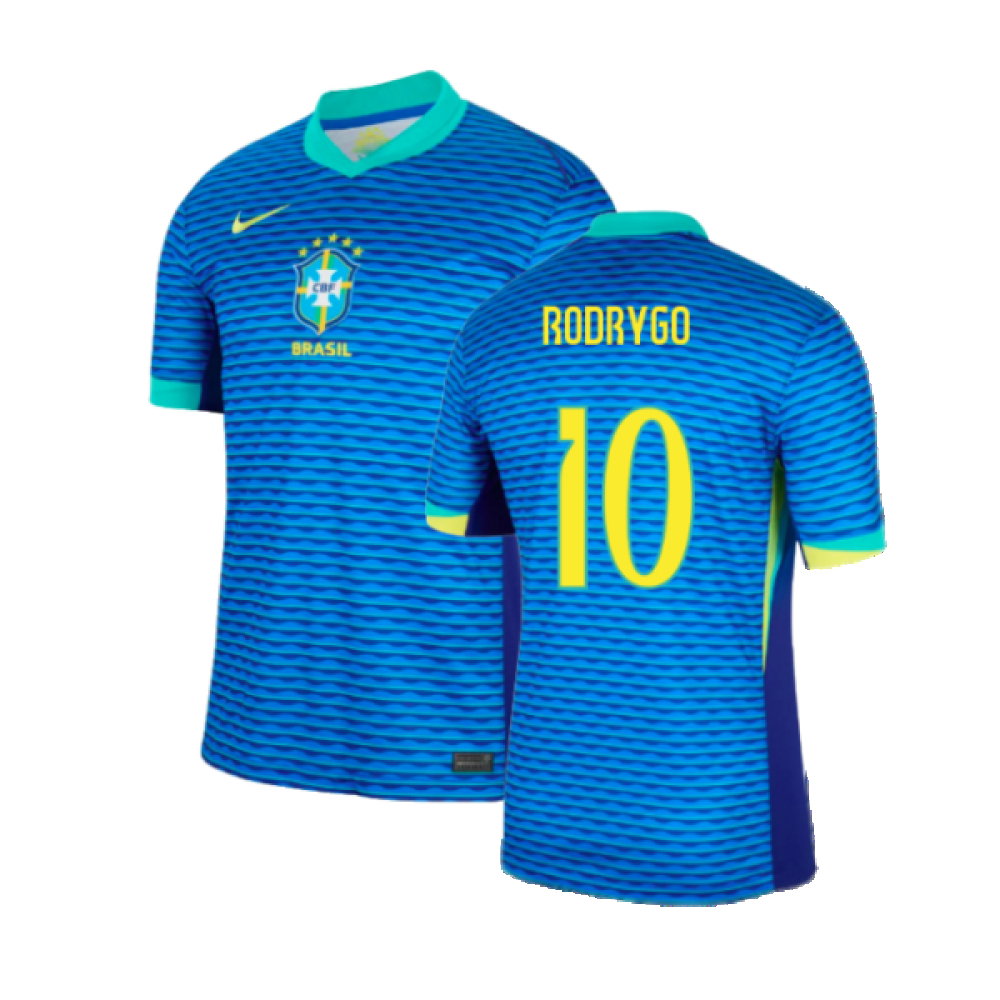 2024-2025 Brazil Away Shirt (Rodrygo 10)_0