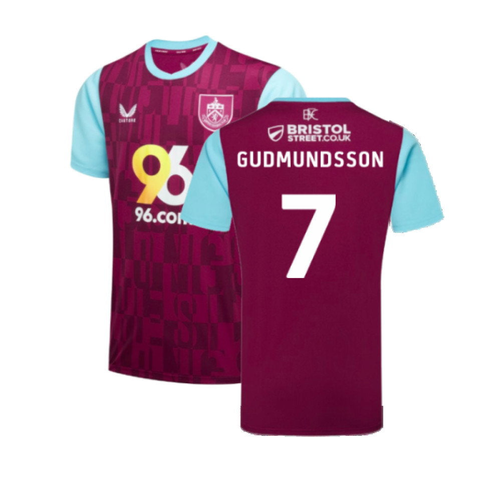 2024-2025 Burnley Home Shirt (Gudmundsson 7)_0