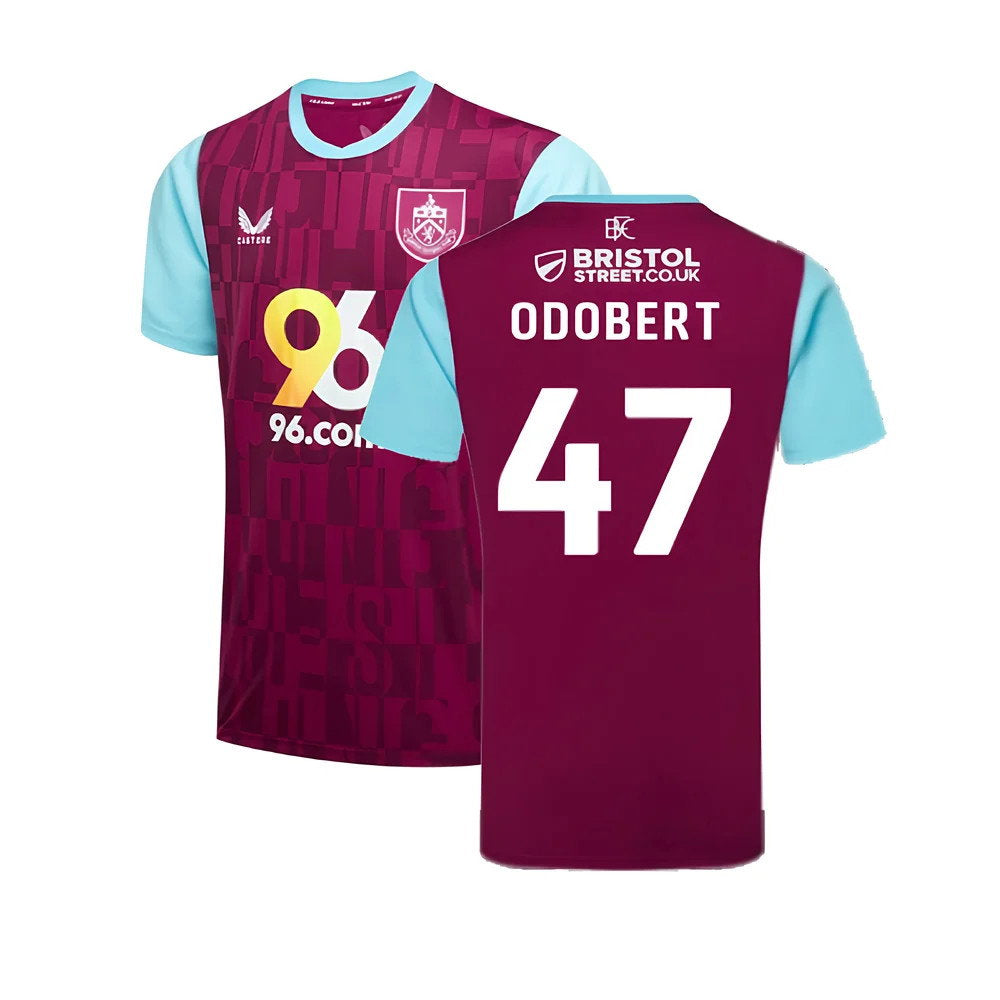 2024-2025 Burnley Home Shirt (Odobert 47)_0