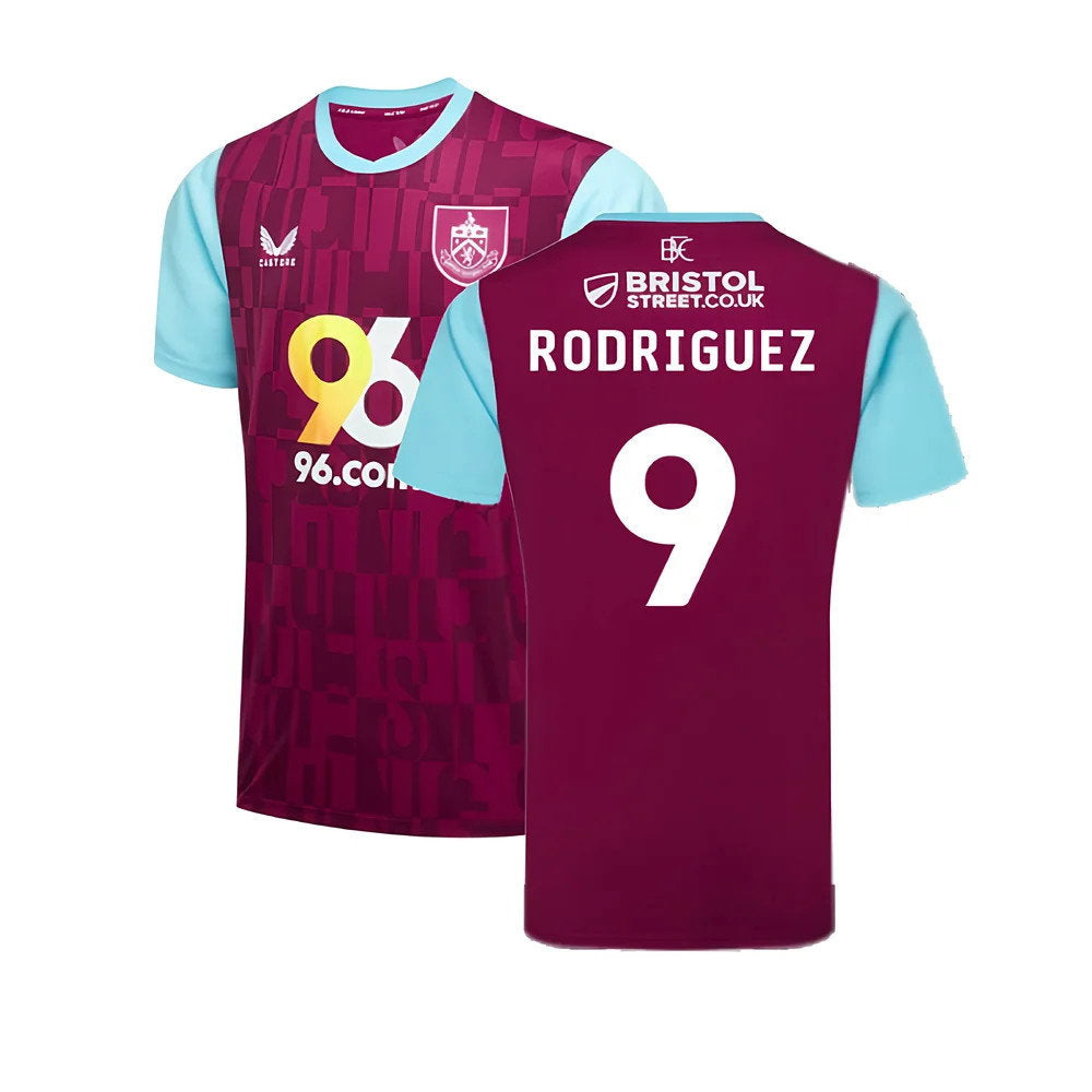 2024-2025 Burnley Home Shirt (Rodriguez 9)_0