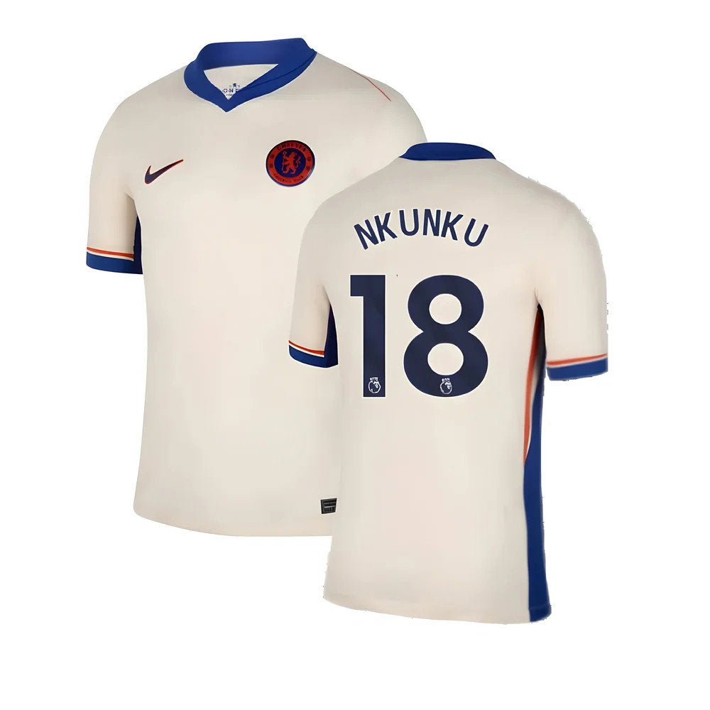 2024-2025 Chelsea Away Shirt (Nkunku 18)_0