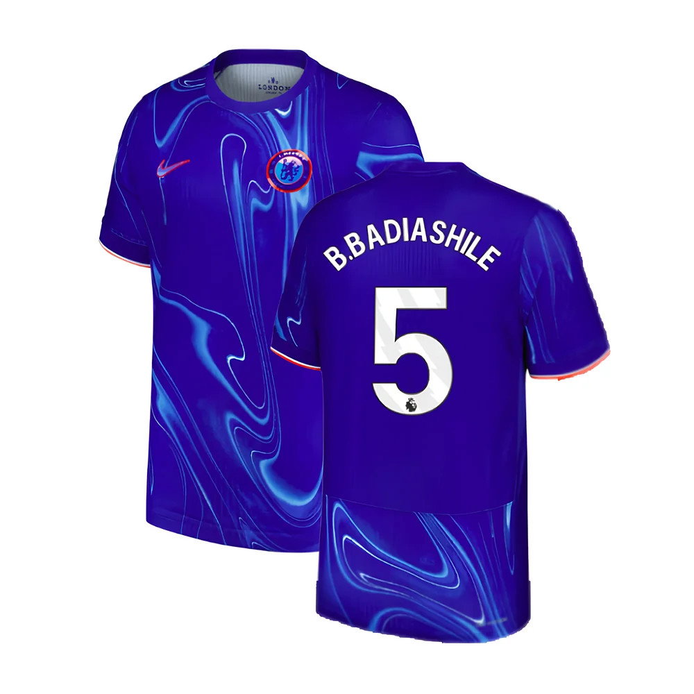 2024-2025 Chelsea Home Authentic Dri-Fit ADV Shirt (B.Badiashile 5)_0
