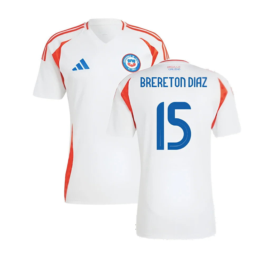 2024-2025 Chile Away Shirt (BRERETON DIAZ 15)_0