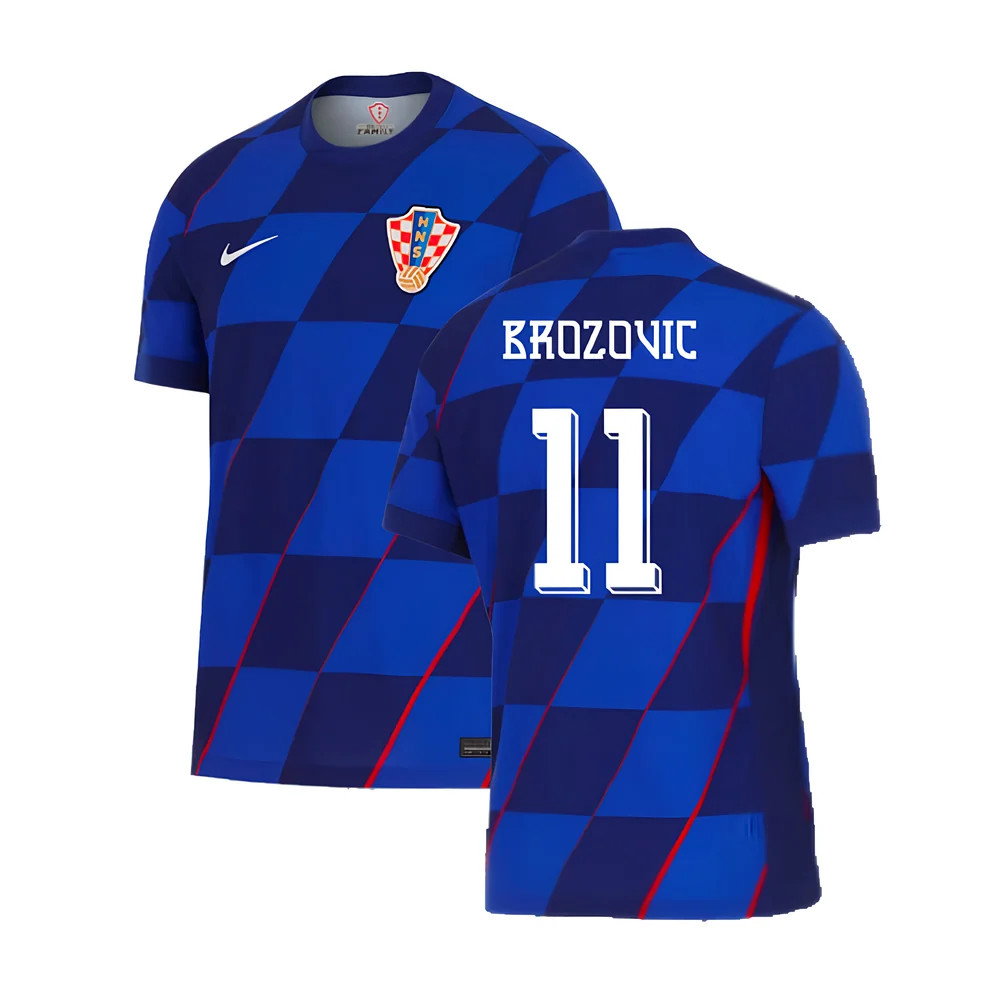 2024-2025 Croatia Away Shirt (Brozovic 11)_0