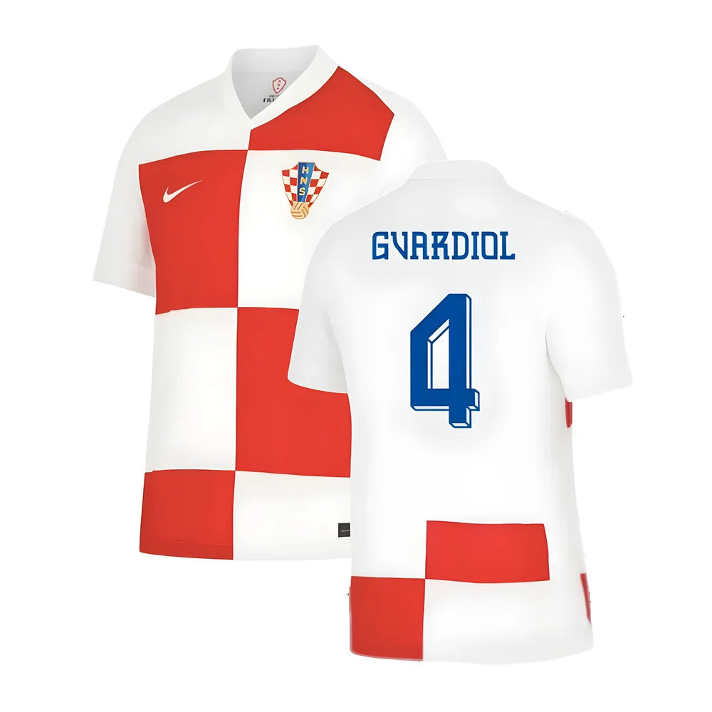 2024-2025 Croatia Home Shirt (Gvardiol 4)_0