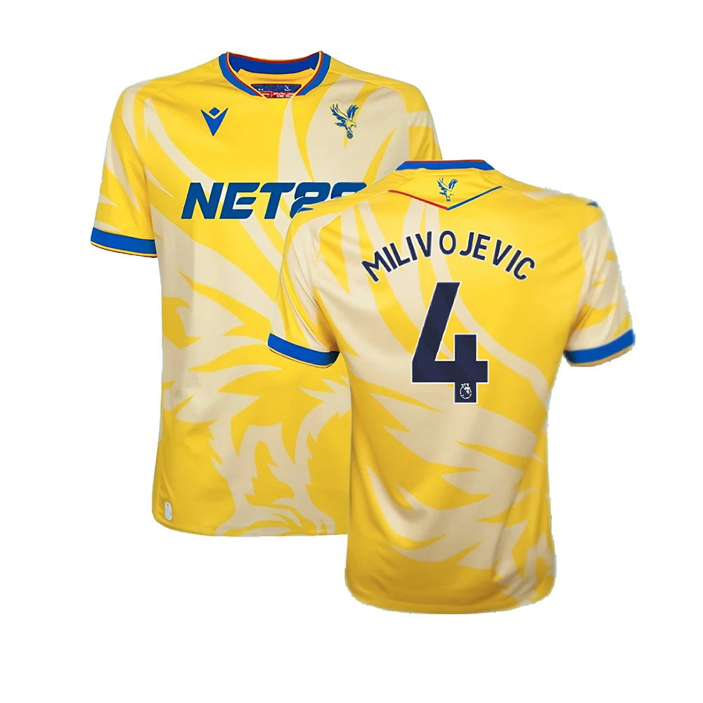 2024-2025 Crystal Palace Away Shirt (Milivojevic 4)_0