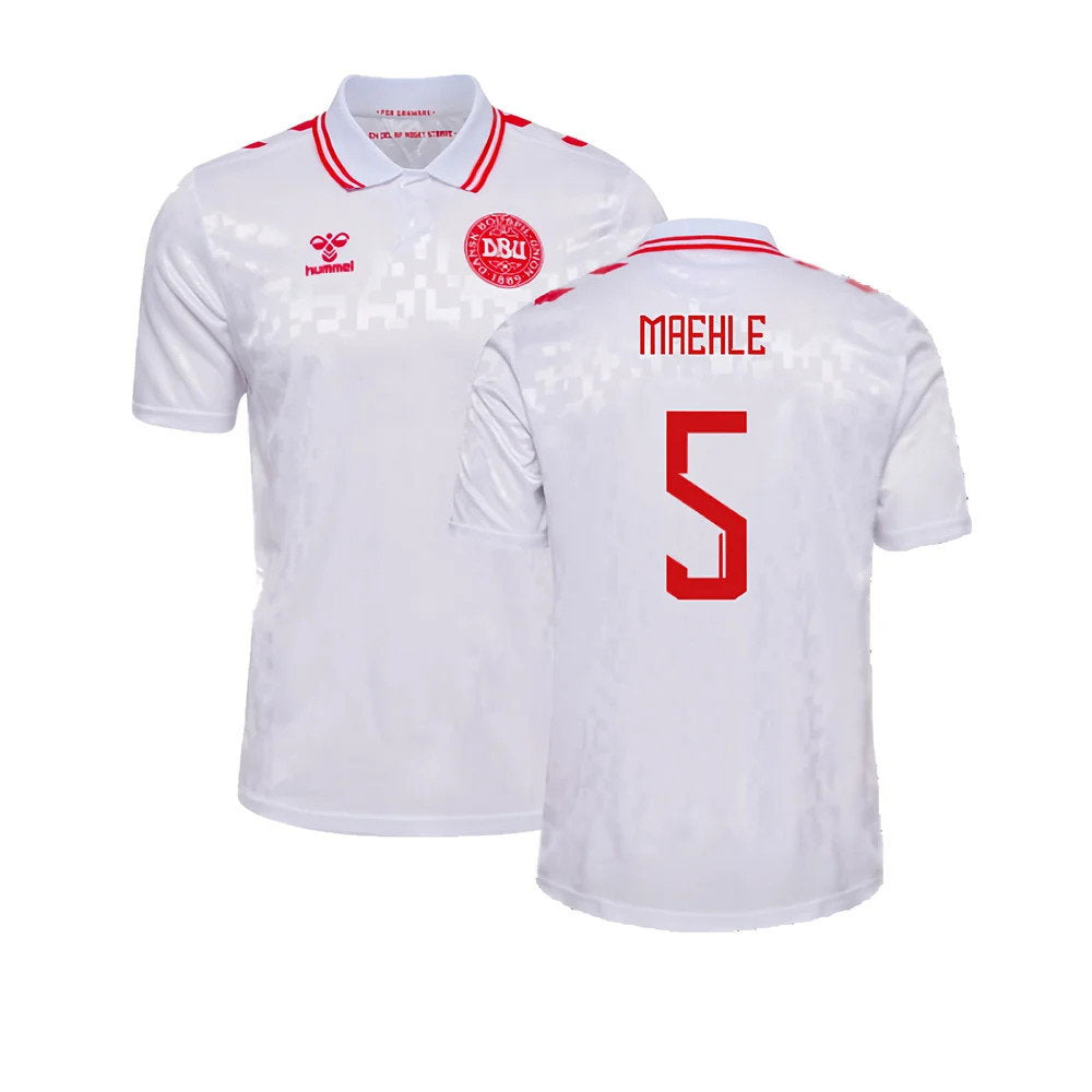 2024-2025 Denmark Away Shirt (Maehle 5)_0