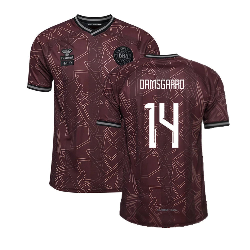 2024-2025 Denmark Special Edition Hummel x Halo SS Shirt (Damsgaard 14)_0