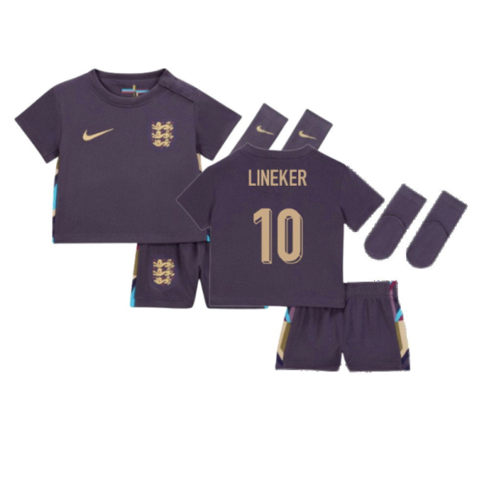 2024-2025 England Away Baby Kit (Lineker 10)_0